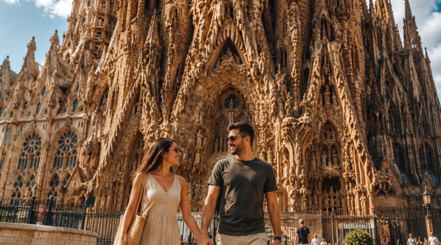 sagrada familia couple